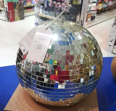 Silver Disco Ball for sale
