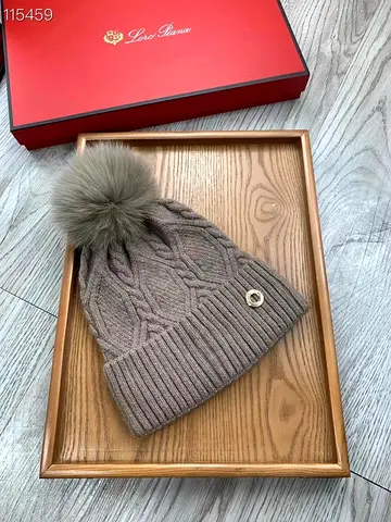 Loro piana Hat with Pom Pom