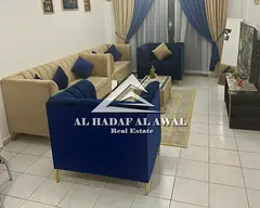 Two bedroom hall in Sharjah Al Taawun with balcony good space suitable finishing lively location clo