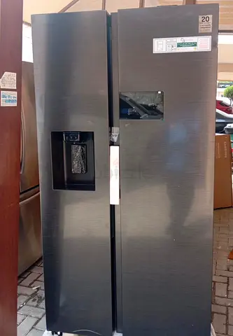 Samsung brand new Ai Screen bespoke model brand new side by side fridge with water depanser ice make