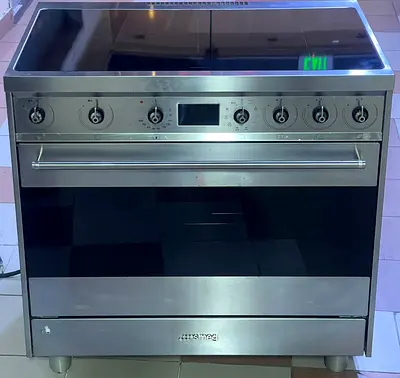 SMEG LATEST MODEL induction stove 5 hobs oven dual fan cooking range 90x60