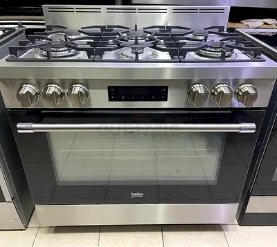 BEKO 6 Burner Gas electric cooker Range size 90cm