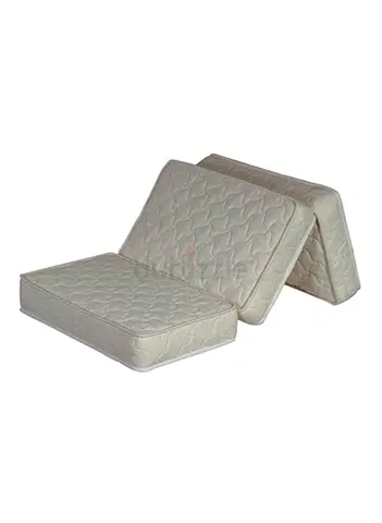 Folding mattress single
