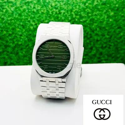 Gucci Watch with Green Dial