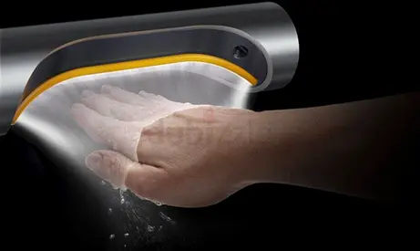 Dyson Airblade 9kJ Hand Dryers, Dries Hands in 10-12 Seconds