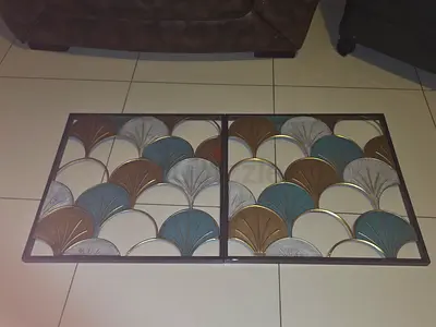 Elegant Decorative Metalic Wall Panel. (15% DISCOUNT IF YOU BUY THEM BOTH!)