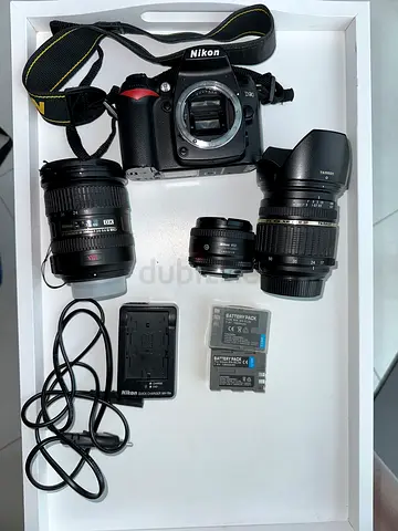 Nikon D90 + 3 Lenses set Perfect beginner photography