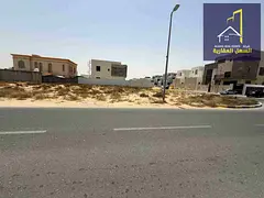 For sale residential land with a villa permit in Al-Hawshi