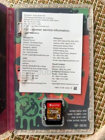 The Legend of Zelda: Breath of The Wild - Nintendo Switch Game Cartridge