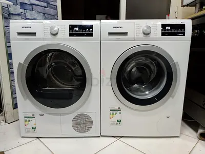 Siemens latest model IQ-500 9 kg washer and 9 kg dryer separate set