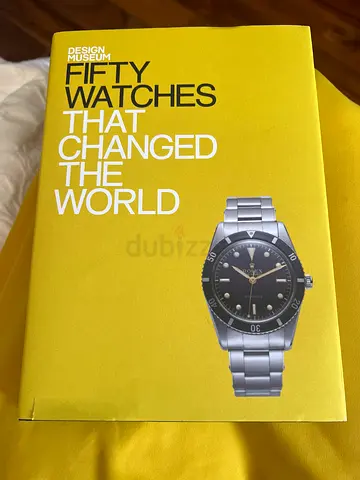 Fifty Watches That Changed the World Book. Hardcover