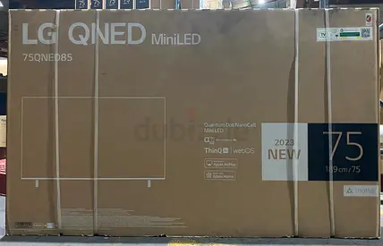 New LG TV 75-Inch Television QNED Mini LED 75QNED856RA with Box