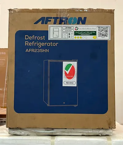 New Aftron Refrigerator 235-Litres Refrigerator AFR235HN with Box