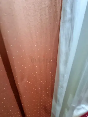 Double colour 2pieces curtain