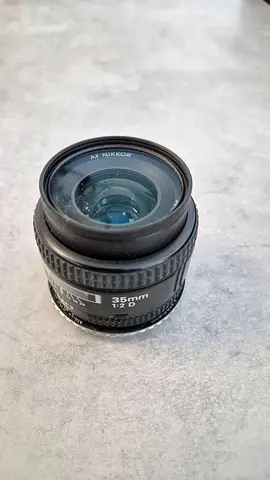 Nikon Nikkor 35 mm f/2d with Canon Adapter