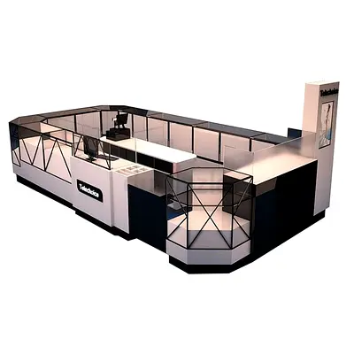 Luxury jewellery kiosk