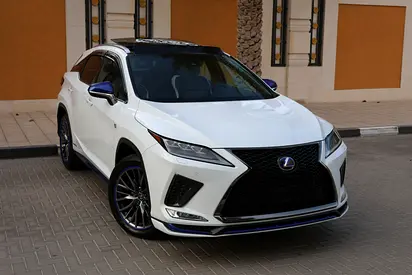 Lexus RX450h-F SPORT-2021-152000KM-GCC SPECS-EXCELLENT CONDITION full service history at Lexus