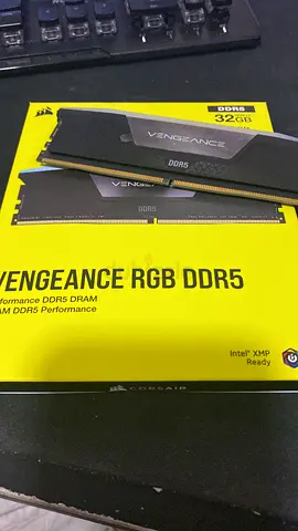 Corsair Vengeance RGB DDR5 RAM 32GB - Enhance Your Gaming Experience    6000Mhz