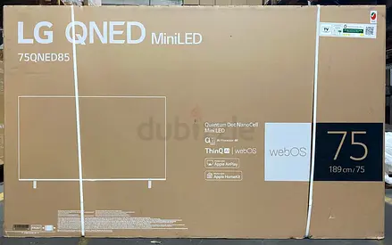 New LG TV 75-Inch TV QNED Mini LED 75QNED856QA with Box