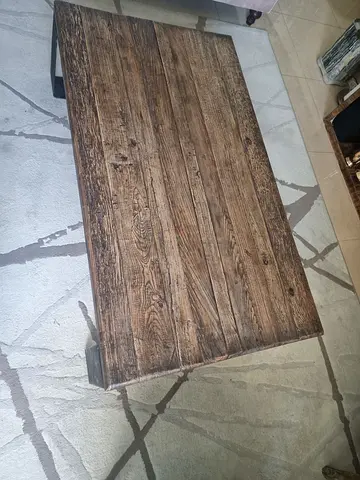 Rustic Solid Wood Coffee Table with Unique Designfrom marina home