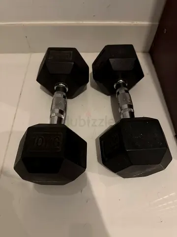 10 kg Dumbbells pair (20 kg Total) - Good Condition