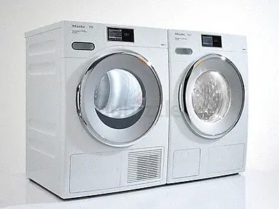 Miele Separate Washer W1 WMV
960 WPS 9 kg / Miele Dryer T1
TMV 840 WP 9 kg Tumble