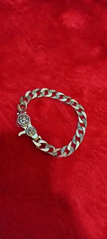Elegant Mens Bracelet with Unique Clasp