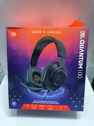 JBL Quantum 100 Gaming Headset - Immersive Sound Experience
