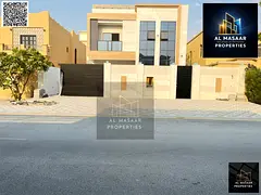 Luxury two-story villa with high-end finishes, 5000 sq ft, close to all services and the mosque, pri