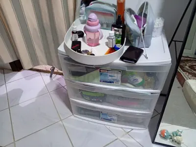 Clear Plastic Baby Dresser for Organizing Essentials