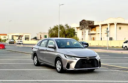 1100/MONTH @ ZERO DOWN PAYMENT, TOYOTA YARIS 2023, GCC SPECS, UNDER WARRANTY