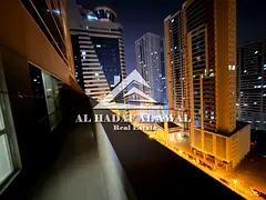 Two rooms and a living room with a balcony, Al Khan, opposite Tarboush Restaurant, 5500 with interne