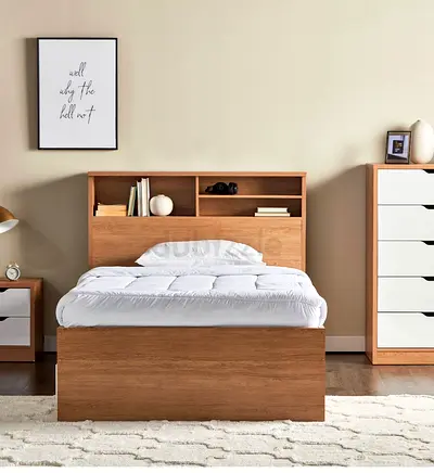 Bed frame with Mattress