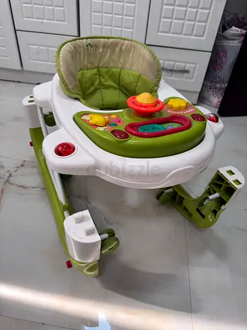 2-in-1 Baby Walker  Relaxing Swing Chair