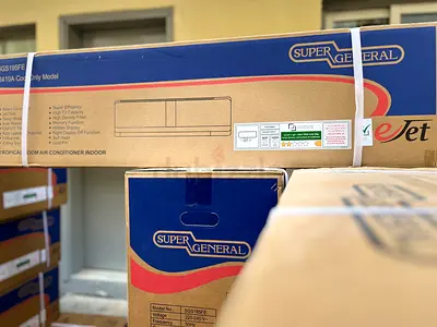 Wall Mounted Ac split “Super General”-Capacity 1.5 Ton