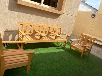 Solid wood outdoor chairs