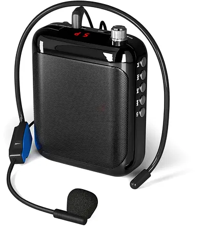 Voice Amplifier, MAONO Portable Rechargeable Mini Speaker with Wired Microphone