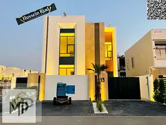 Villa for sale in Ajman, Al Helio 2 area, price includes registration fees and is negotiable - Two f