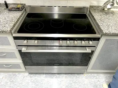 Latest models Siemens 5 burner electric Cocker Freestanding