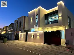 A distinctive villa in a strategic location near a park and mosque, featuring 6 master bedrooms and