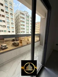 One bedroom and living room, first occupancy, for annual rent in Ajman