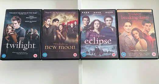 4 Twilight Movie DVD’s