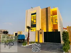 He owns a villa in Ajman, including registration and ownership fees, first occupant, with lifetime o