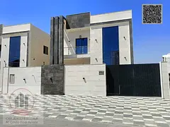 Villa for sale in Ajman, Al Zahia, including registration fees. 4 master bedrooms, majlis, living ro