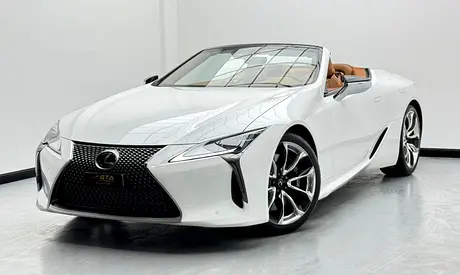 2021 Lexus LC500 Carbon, 1 Year Warranty, Lexus Service History, GCC