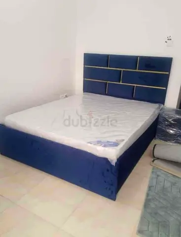 King size brand new bed with mattress for sell