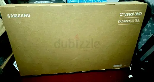 Samsung Crystal UHD 4K TV (Model: DU7000) - Unopened Condition
