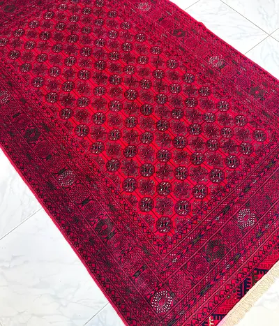 Vintage Red Oriental Rug