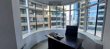 Furnished Office with Glass partition Horizon Tower