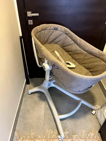 Eco-Friendly Baby Cradle with Compact Design